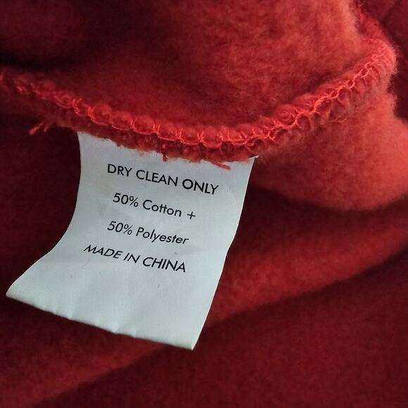 The Delta Box Women SIZE XS Sigma Theta Sorority Red Black Pullover Sweatshirt - Picture 7 of 10